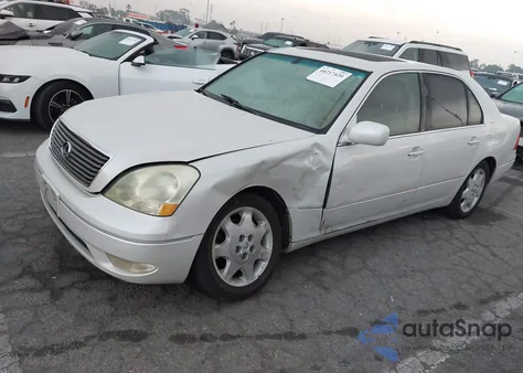 2001 Lexus Ls 430 из США, поврежденный, VIN JTHBN30FX10019462